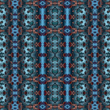 Kusursuz kaleydoskop deseni. Soyut doku. Yaratıcı ve kusursuz bir arkaplan