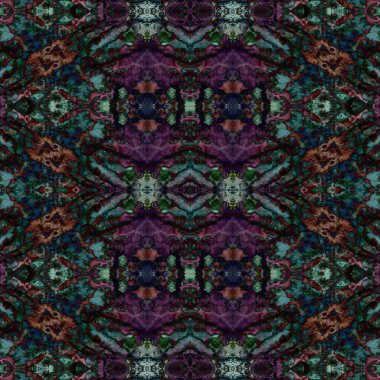 Kusursuz kaleydoskop deseni. Soyut doku. Yaratıcı ve kusursuz bir arkaplan