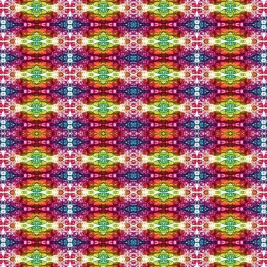 Kusursuz kaleydoskop deseni. Soyut doku. Yaratıcı ve kusursuz bir arkaplan