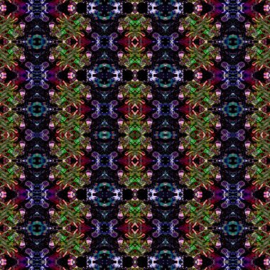 Kusursuz kaleydoskop deseni. Soyut doku. Yaratıcı ve kusursuz bir arkaplan