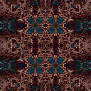 Kusursuz kaleydoskop deseni. Soyut doku. Yaratıcı ve kusursuz bir arkaplan