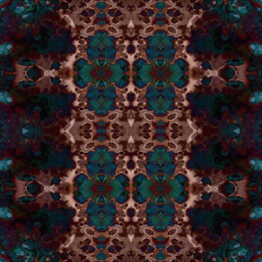 Kusursuz kaleydoskop deseni. Soyut doku. Yaratıcı ve kusursuz bir arkaplan