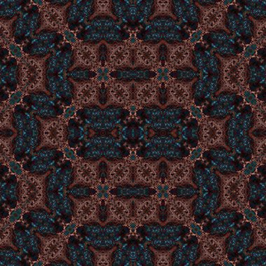 Kusursuz kaleydoskop deseni. Soyut doku. Yaratıcı ve kusursuz bir arkaplan