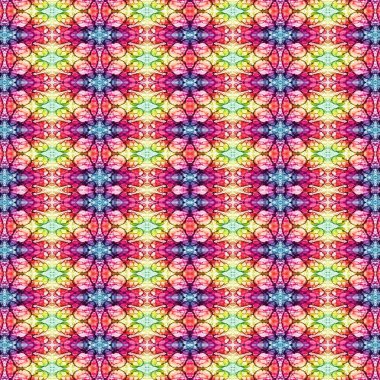 Kusursuz kaleydoskop deseni. Soyut doku. Yaratıcı ve kusursuz bir arkaplan