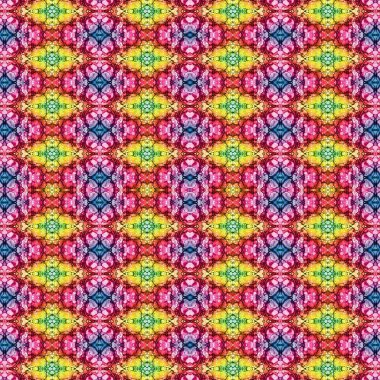 Kusursuz kaleydoskop deseni. Soyut doku. Yaratıcı ve kusursuz bir arkaplan