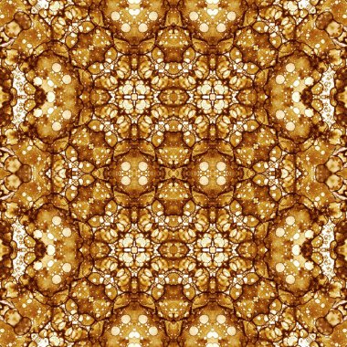 Kusursuz kaleydoskop deseni. Soyut doku. Yaratıcı ve kusursuz bir arkaplan