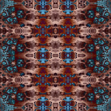 Kusursuz kaleydoskop deseni. Soyut doku. Yaratıcı ve kusursuz bir arkaplan