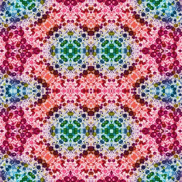 Kusursuz kaleydoskop deseni. Soyut doku. Yaratıcı ve kusursuz bir arkaplan