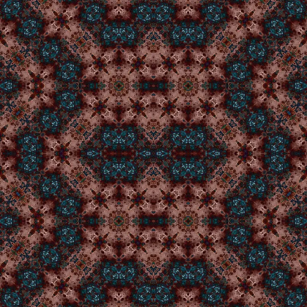 Kusursuz kaleydoskop deseni. Soyut doku. Yaratıcı ve kusursuz bir arkaplan