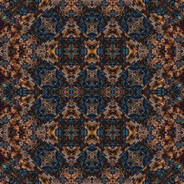 Kusursuz kaleydoskop deseni. Soyut doku. Yaratıcı ve kusursuz bir arkaplan