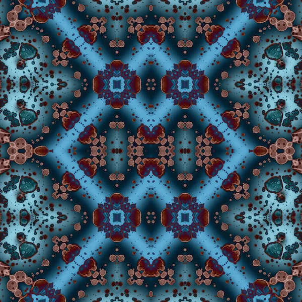 Kusursuz kaleydoskop deseni. Soyut doku. Yaratıcı ve kusursuz bir arkaplan