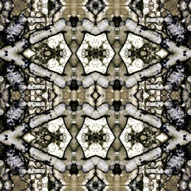 Kusursuz kaleydoskop deseni. Soyut doku. Yaratıcı ve kusursuz bir arkaplan