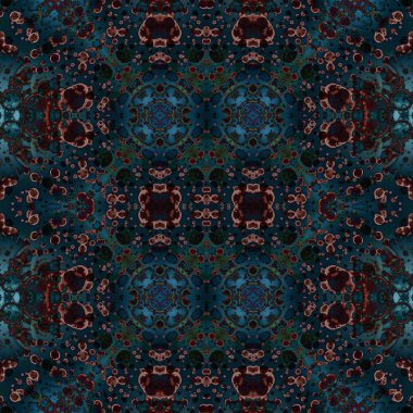 Kusursuz kaleydoskop deseni. Soyut doku. Yaratıcı ve kusursuz bir arkaplan