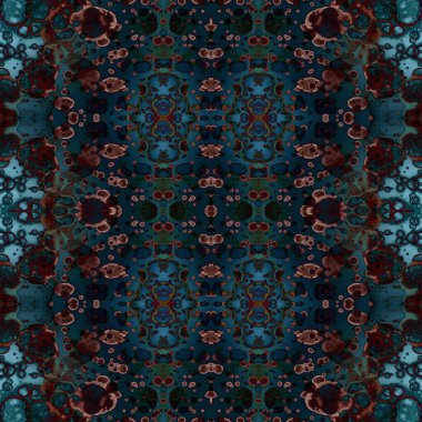 Kusursuz kaleydoskop deseni. Soyut doku. Yaratıcı ve kusursuz bir arkaplan