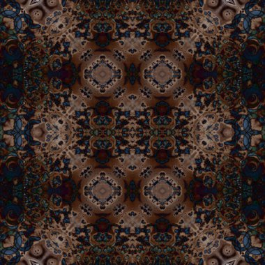 Kusursuz kaleydoskop deseni. Soyut doku. Yaratıcı ve kusursuz bir arkaplan