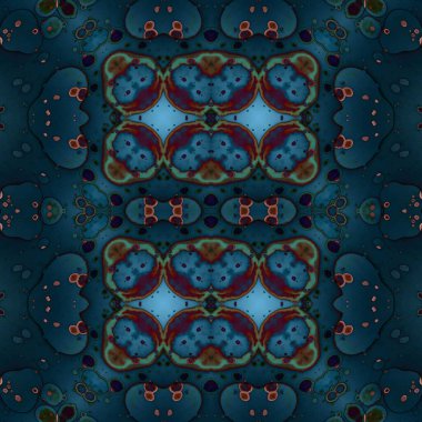 Kusursuz kaleydoskop deseni. Soyut doku. Yaratıcı ve kusursuz bir arkaplan