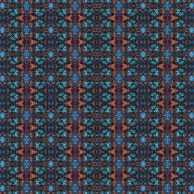 Kusursuz kaleydoskop deseni. Soyut doku. Yaratıcı ve kusursuz bir arkaplan