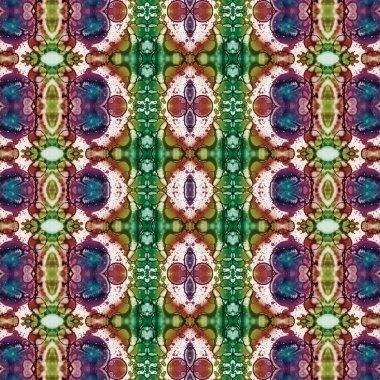 Kusursuz kaleydoskop deseni. Soyut doku. Yaratıcı ve kusursuz bir arkaplan