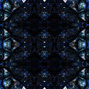 Kusursuz kaleydoskop deseni. Soyut doku. Yaratıcı ve kusursuz bir arkaplan