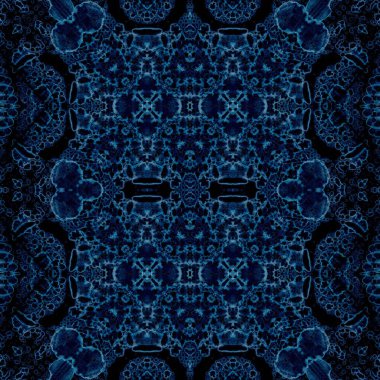 Kusursuz kaleydoskop deseni. Soyut doku. Yaratıcı ve kusursuz bir arkaplan