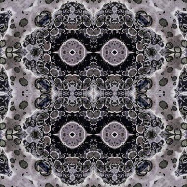 Kusursuz kaleydoskop deseni. Soyut doku. Yaratıcı ve kusursuz bir arkaplan