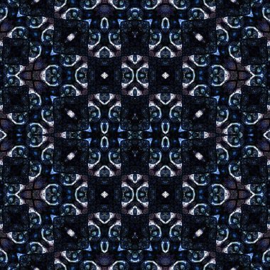 Kusursuz kaleydoskop deseni. Soyut doku. Yaratıcı ve kusursuz bir arkaplan