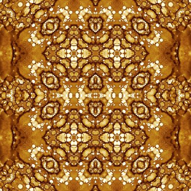 Kusursuz kaleydoskop deseni. Soyut doku. Yaratıcı ve kusursuz bir arkaplan