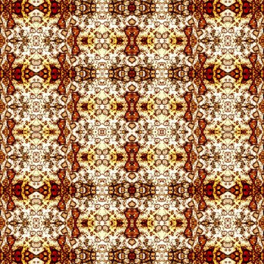 Kusursuz kaleydoskop deseni. Soyut doku. Yaratıcı ve kusursuz bir arkaplan