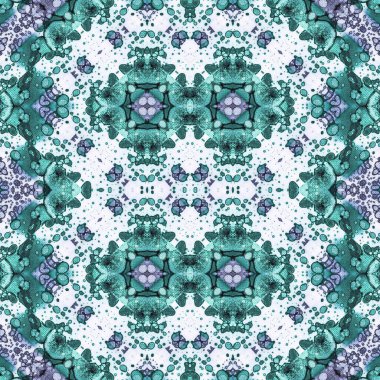 Kusursuz kaleydoskop deseni. Soyut doku. Yaratıcı ve kusursuz bir arkaplan