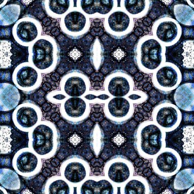 Kusursuz kaleydoskop deseni. Soyut doku. Yaratıcı ve kusursuz bir arkaplan