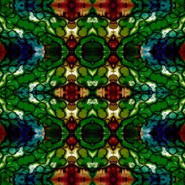 Kusursuz kaleydoskop deseni. Soyut doku. Yaratıcı ve kusursuz bir arkaplan