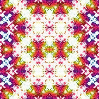 Kusursuz kaleydoskop deseni. Soyut doku. Yaratıcı ve kusursuz bir arkaplan