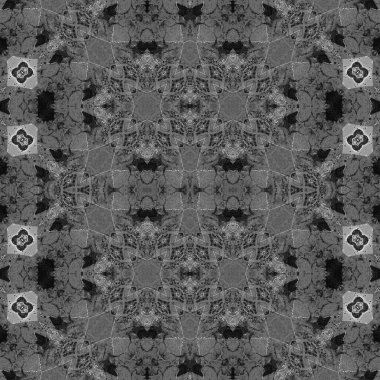 Kusursuz kaleydoskop deseni. Soyut doku. Yaratıcı ve kusursuz bir arkaplan