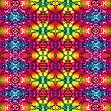 Kusursuz kaleydoskop deseni. Soyut doku. Yaratıcı ve kusursuz bir arkaplan