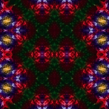 Kusursuz kaleydoskop deseni. Soyut doku. Yaratıcı ve kusursuz bir arkaplan