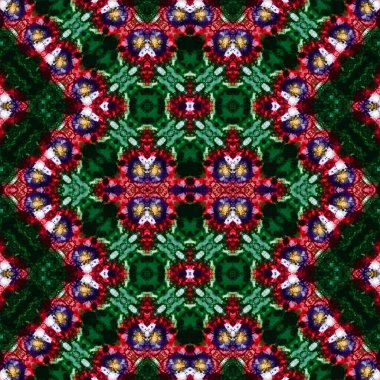 Kusursuz kaleydoskop deseni. Soyut doku. Yaratıcı ve kusursuz bir arkaplan