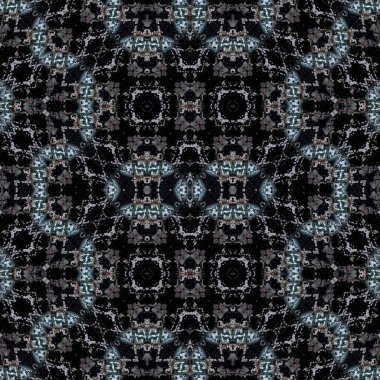 Kusursuz kaleydoskop deseni. Soyut doku. Yaratıcı ve kusursuz bir arkaplan