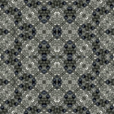 Kusursuz kaleydoskop deseni. Soyut doku. Yaratıcı ve kusursuz bir arkaplan