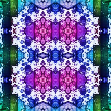 Kusursuz kaleydoskop deseni. Soyut doku. Yaratıcı ve kusursuz bir arkaplan