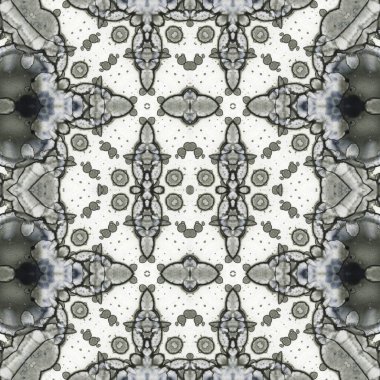 Kusursuz kaleydoskop deseni. Soyut doku. Yaratıcı ve kusursuz bir arkaplan