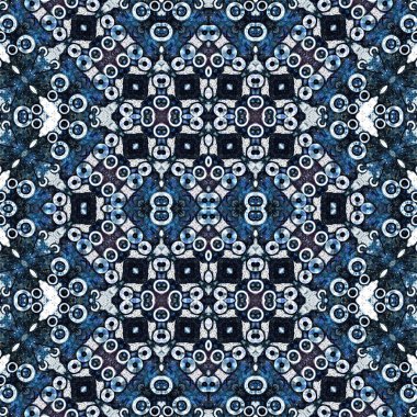 Kusursuz kaleydoskop deseni. Soyut doku. Yaratıcı ve kusursuz bir arkaplan