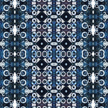 Kusursuz kaleydoskop deseni. Soyut doku. Yaratıcı ve kusursuz bir arkaplan