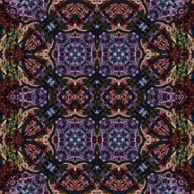 Kusursuz kaleydoskop deseni. Soyut doku. Yaratıcı ve kusursuz bir arkaplan