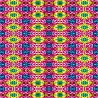 Kusursuz kaleydoskop deseni. Soyut doku. Yaratıcı ve kusursuz bir arkaplan