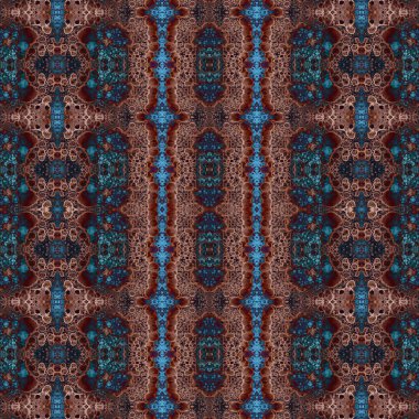 Kusursuz kaleydoskop deseni. Soyut doku. Yaratıcı ve kusursuz bir arkaplan