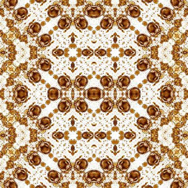 Kusursuz kaleydoskop deseni. Soyut doku. Yaratıcı ve kusursuz bir arkaplan