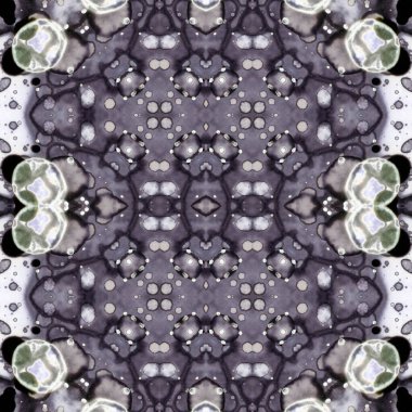 Kusursuz kaleydoskop deseni. Soyut doku. Yaratıcı ve kusursuz bir arkaplan