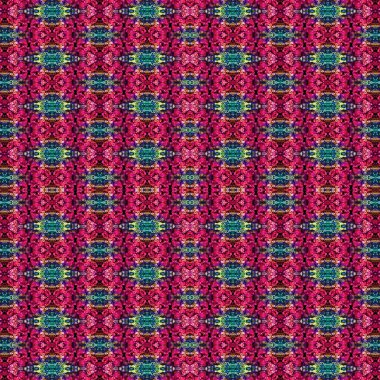 Kusursuz kaleydoskop deseni. Soyut doku. Yaratıcı ve kusursuz bir arkaplan