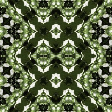 Kusursuz kaleydoskop deseni. Soyut doku. Yaratıcı ve kusursuz bir arkaplan