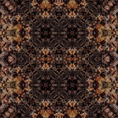 Kusursuz kaleydoskop deseni. Soyut doku. Yaratıcı ve kusursuz bir arkaplan